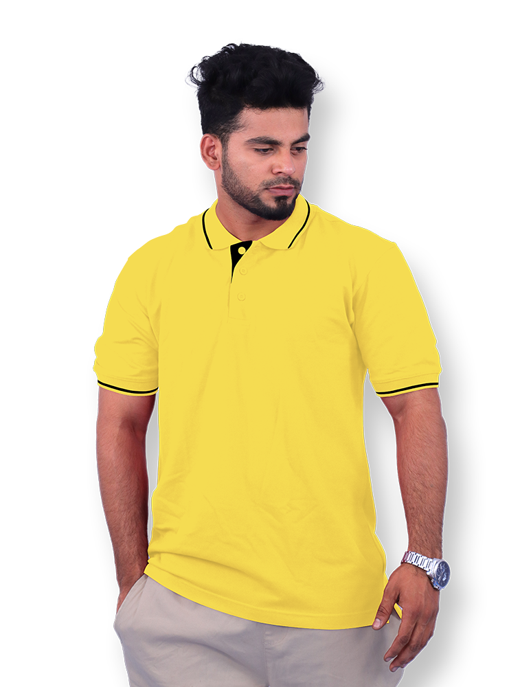 Smart & Stylish Polo Tipping T-Shirt for a Modern Casual Look