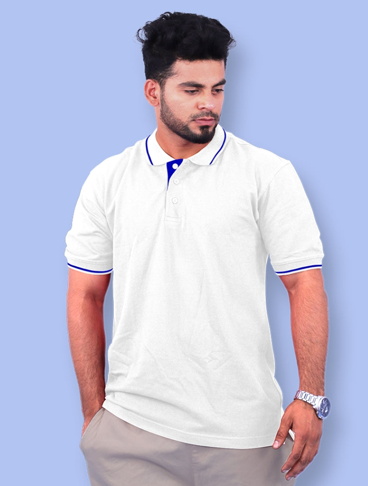 Smart & Stylish Polo Tipping T-Shirt for a Modern Casual Look