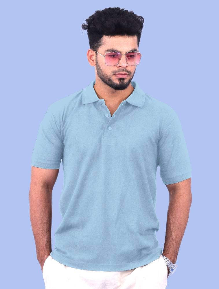Classic Fit Polo – Soft Cotton | Half Sleeves