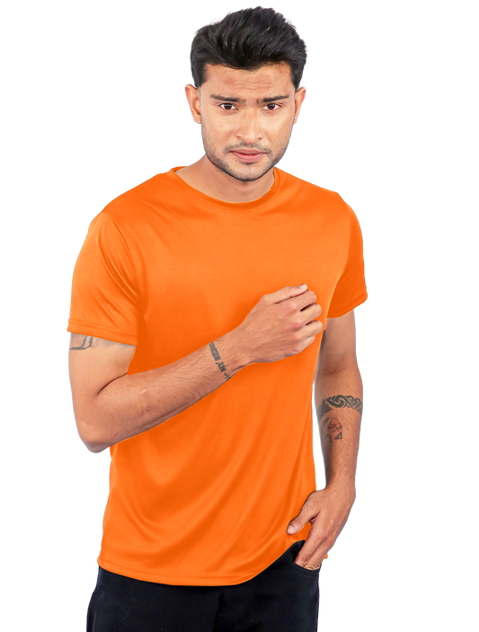 Trendy Dot Knit Round Neck Tee – Smart Casual Wear