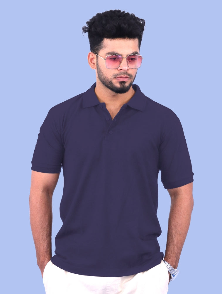 Classic Fit Polo – Soft Cotton | Half Sleeves