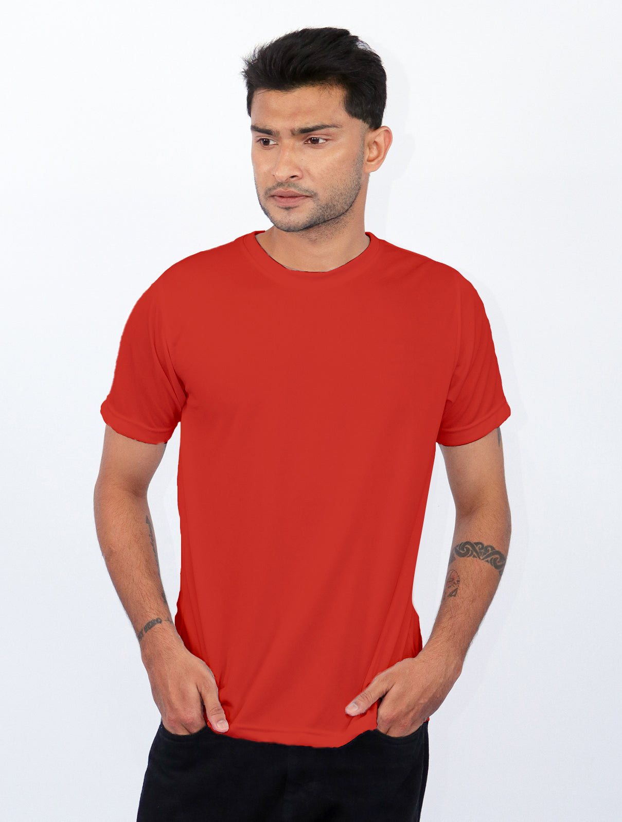 Stunning Round Neck Half Sleeve Tshirt