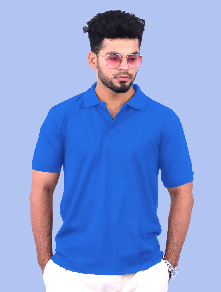 Classic Fit Polo – Soft Cotton | Half Sleeves